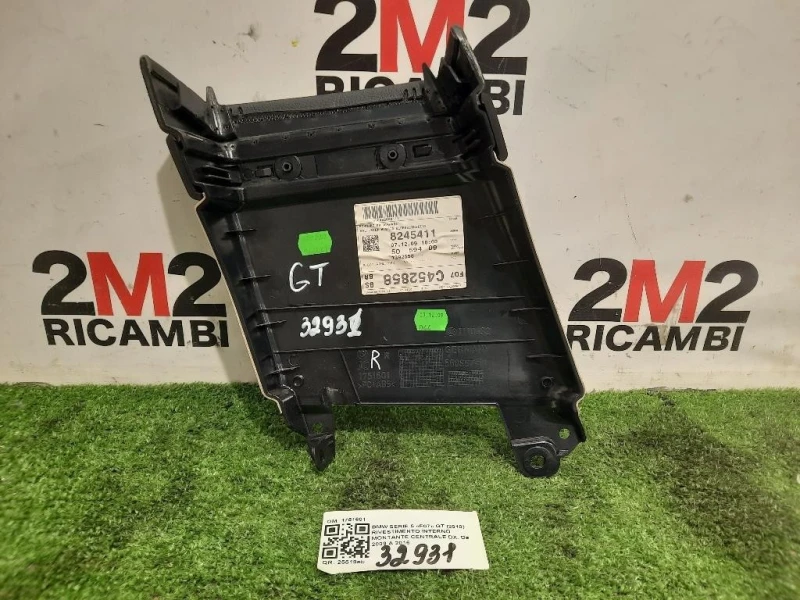 Rivestimento Interno Montante Centrale DX 1751601 Bmw Serie 5 F07 GT 2010