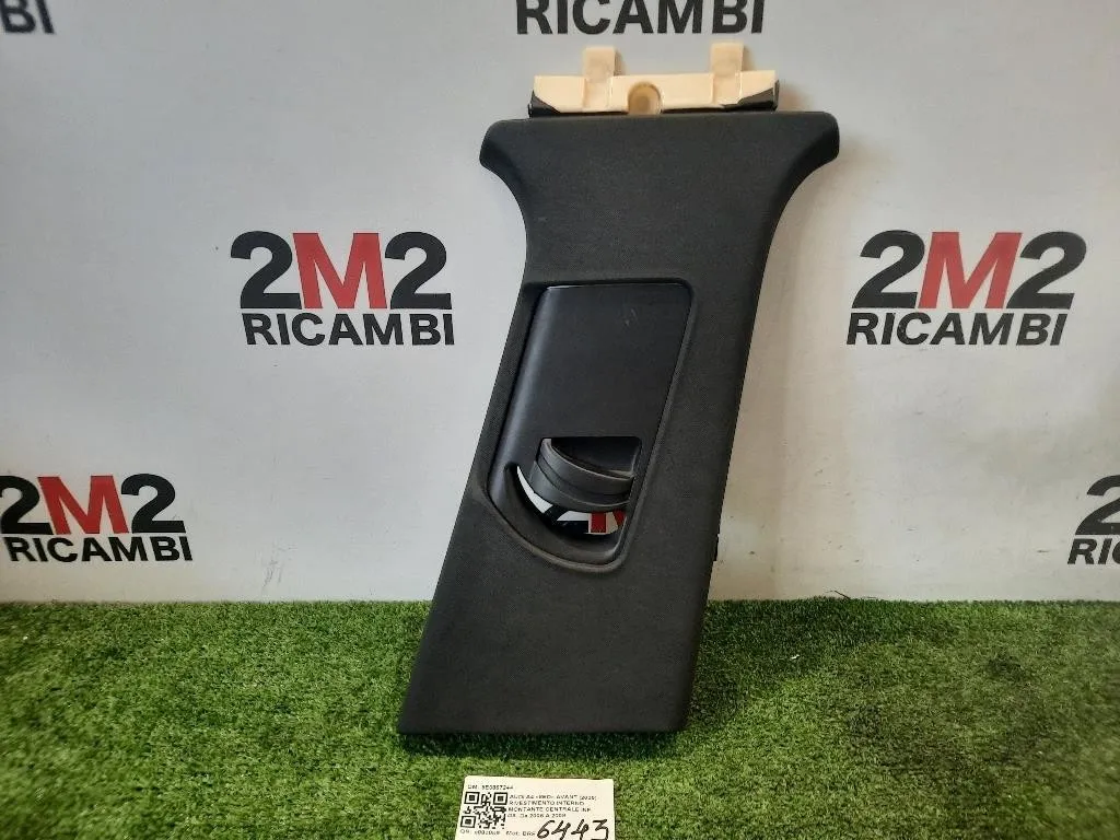 Rivestimento Interno Montante Centrale INF DX 8E0867244 Audi A4 8ED Avant 2005