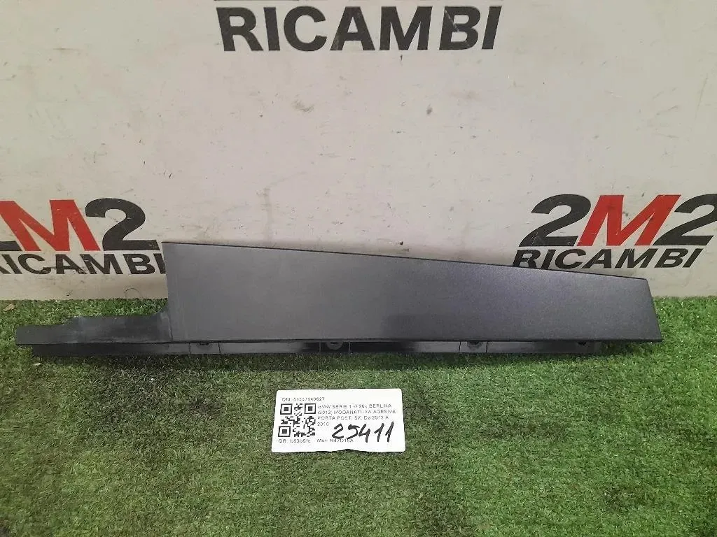 Modanatura Adesiva Porta POST SX 51337340627 Bmw Serie 1 F20 Berlina 2012