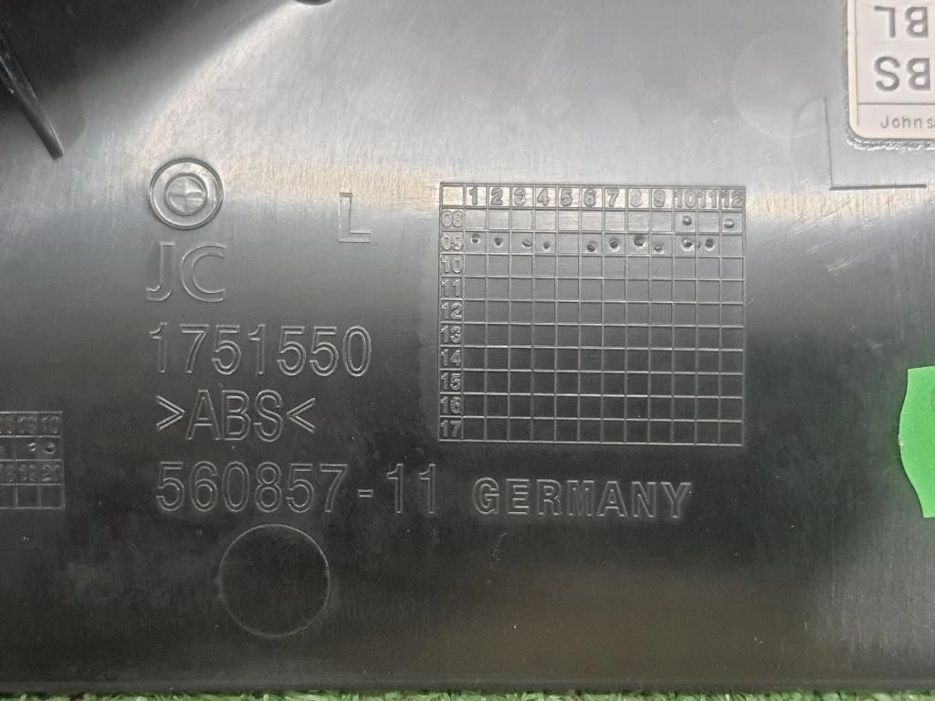 Rivestimento Interno Montante Centrale INF SX 1751550 Bmw Serie 5 F07 GT 2010