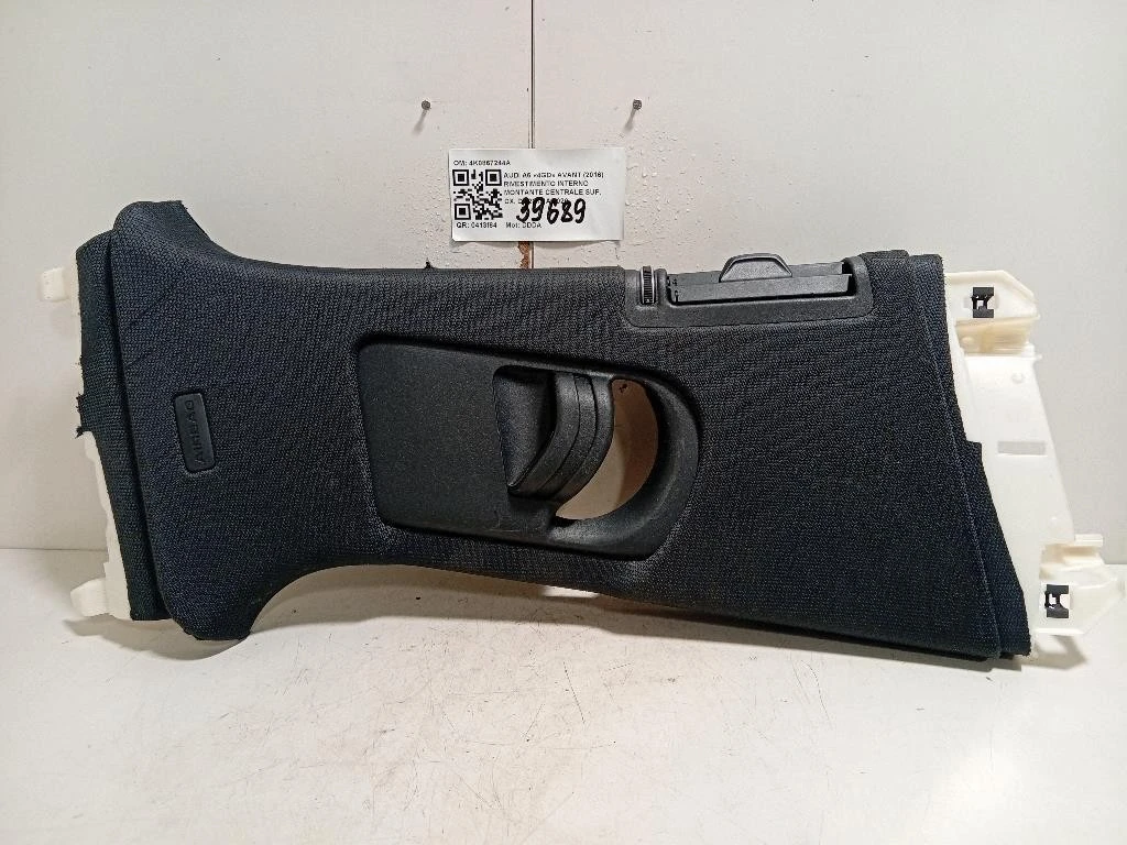 Rivestimento Interno Montante Centrale SUP DX 4K0867244A Audi A6 4GD Avant 2016