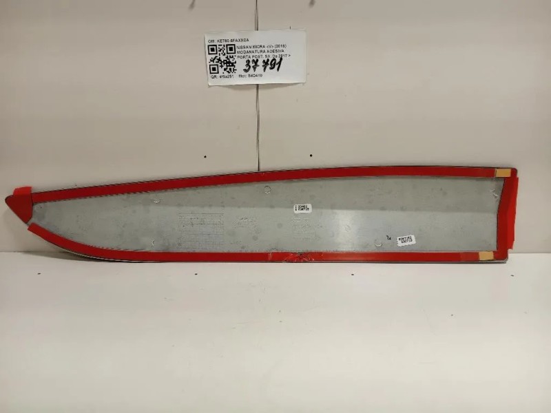 Modanatura Adesiva Porta POST SX KE760-5FAXXCA Nissan Micra V 2016