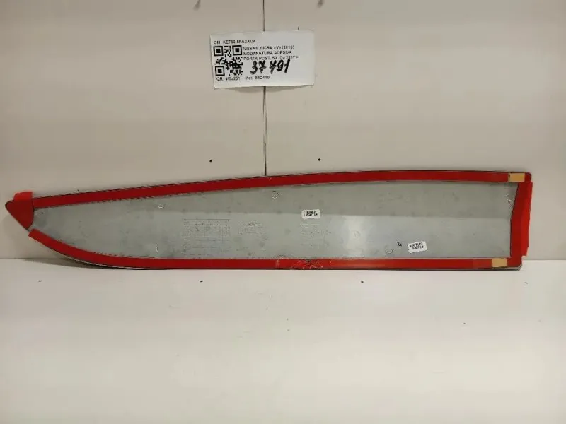 Modanatura Adesiva Porta POST SX KE760-5FAXXCA Nissan Micra V 2016