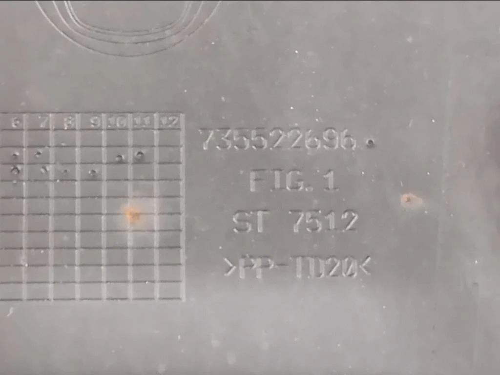 Paraurti POST 71777655 Fiat 500L 2013