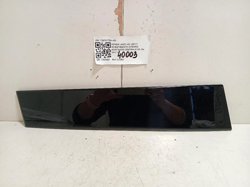 Rivestimento Interno Montante Centrale SX 72970-TZA-J03 Honda JAZZ III 2017
