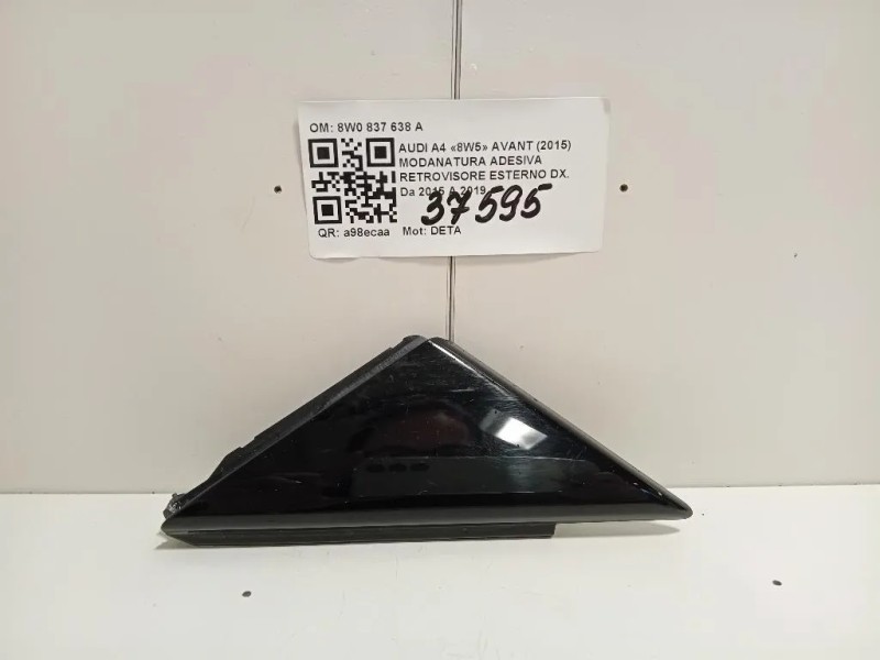 Modanatura Adesiva Retrovisore Esterno DX 8W0 837 638 A Audi A4 8W5 Avant 2015