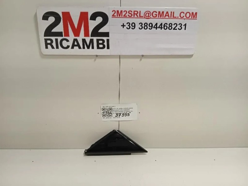 Modanatura Adesiva Retrovisore Esterno DX 8W0 837 638 A Audi A4 8W5 Avant 2015