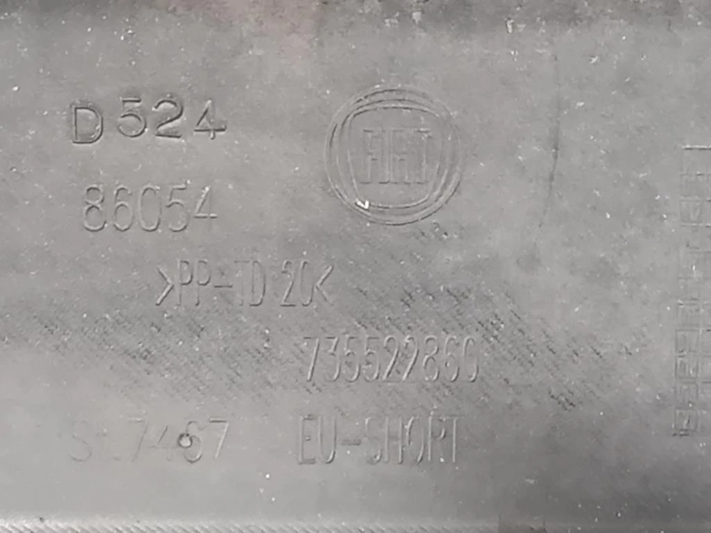 Paraurti POST 735522860 Fiat 500L 2013