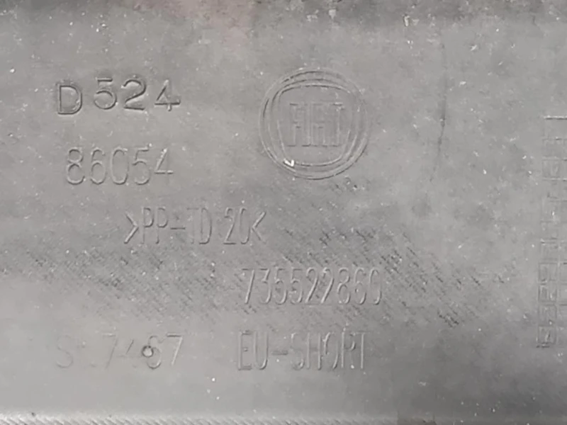 Paraurti POST 735522860 Fiat 500L 2013