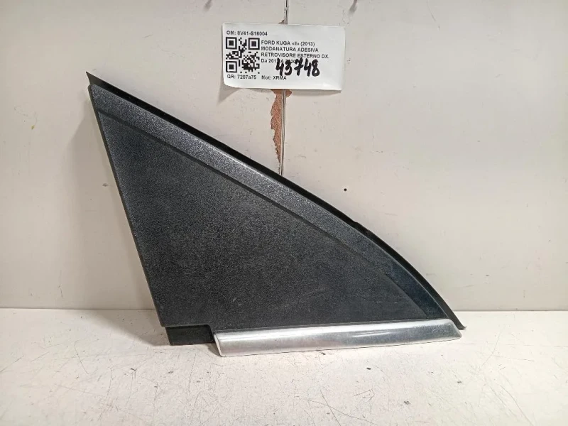 Modanatura Adesiva Retrovisore Esterno DX 8V41-S16004 Ford KUGA II 2013