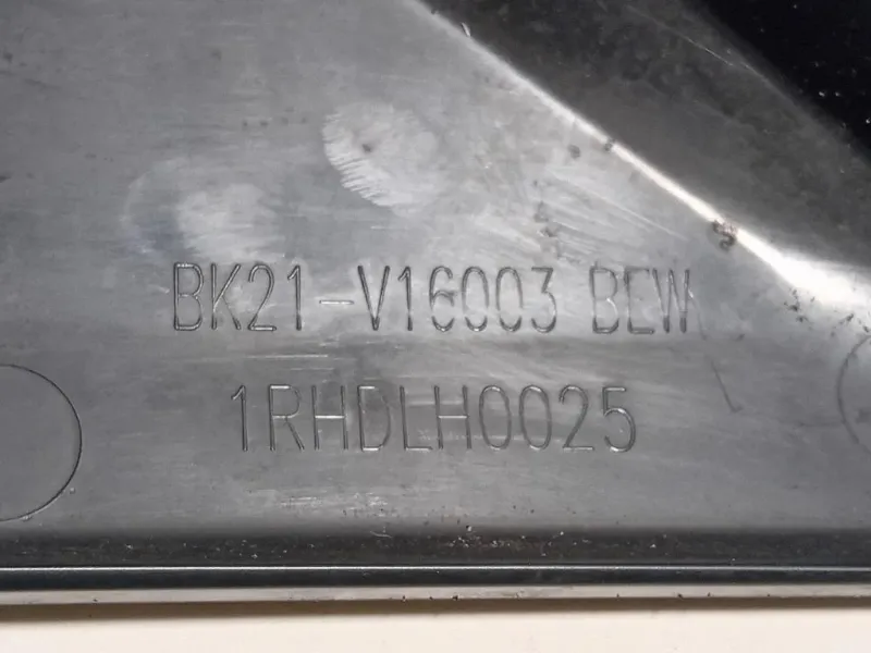 Modanatura Adesiva Retrovisore Esterno DX BK21-V16003-BF Ford Transit Custom I 2013