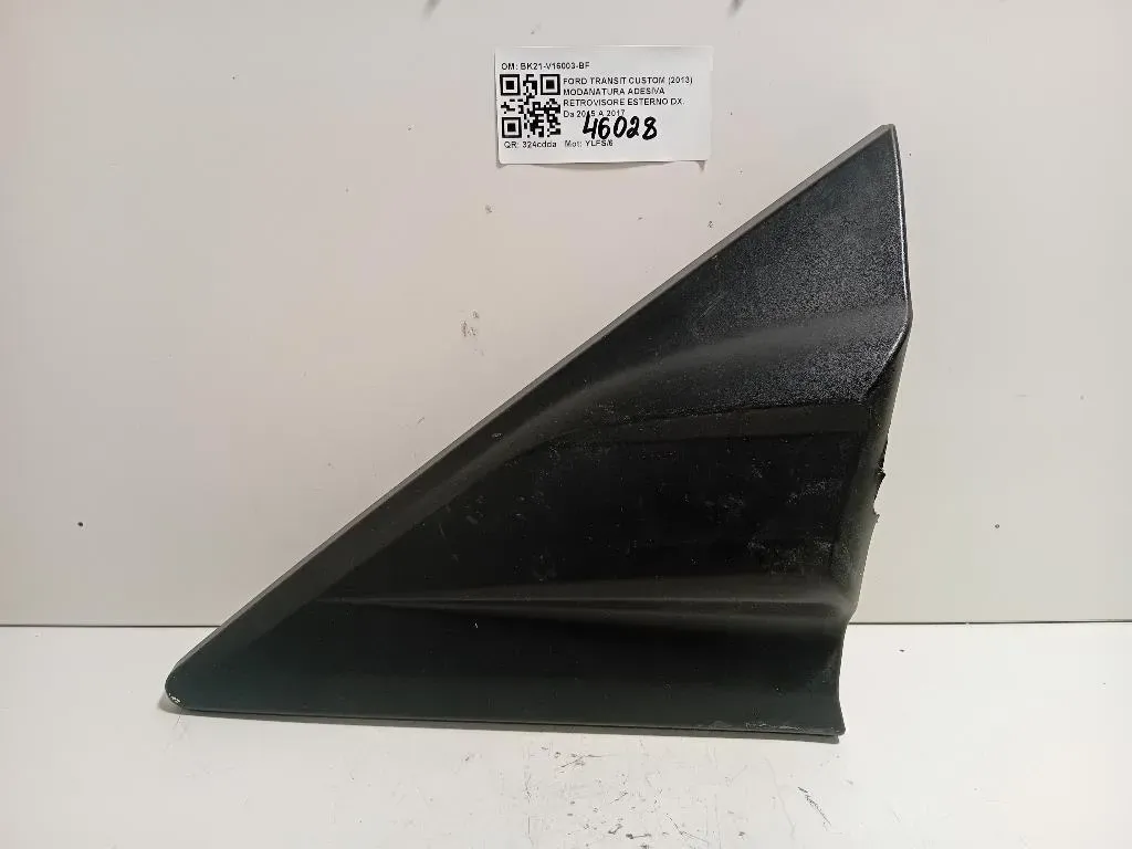 Modanatura Adesiva Retrovisore Esterno DX BK21-V16003-BF Ford Transit Custom I 2013