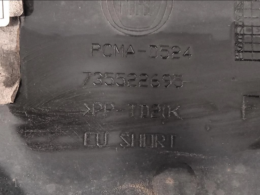 Paraurti POST 71777666 Fiat 500L 2013