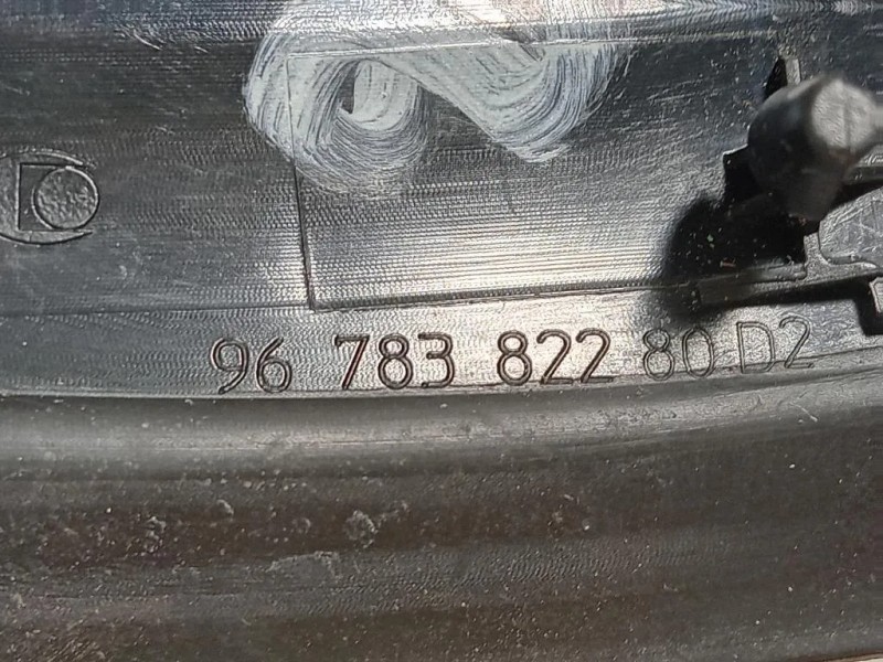 Modanatura Adesiva Retrovisore Esterno DX 9678382280 Peugeot 2008 I 2016