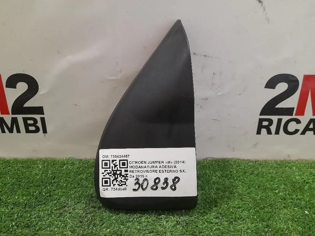 Modanatura Adesiva Retrovisore Esterno SX 735424457 Citroen Jumper III 2014