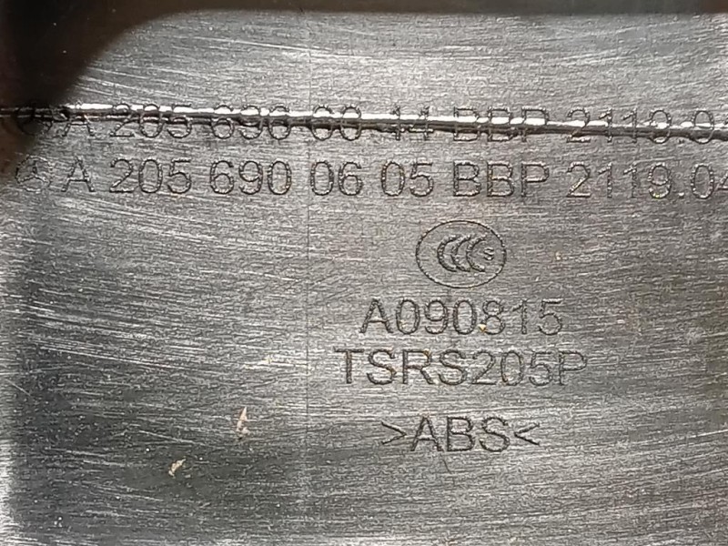 Rivestimento Lamiera POST A2056900605 Mercedes Classe C W205 2014