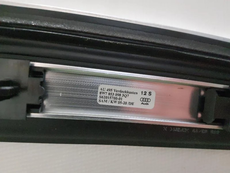 Modanatura Copricofano Capote HARD TOP 8W78530983Q7 Audi A5 F57 Cabrio 2016