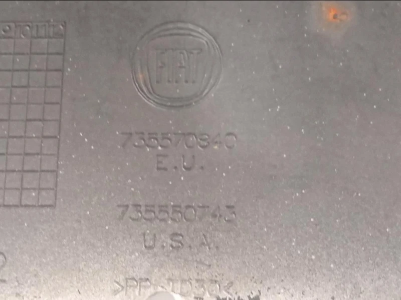 Paraurti POST 735550743 Fiat 500L Living 2013