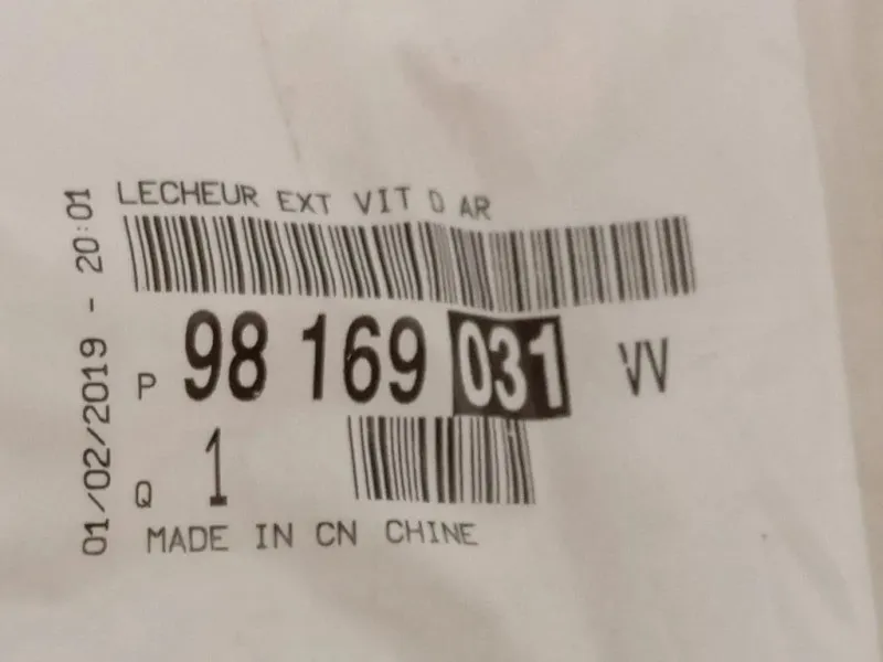 Modanatura Estraschiavetro Porta POST DX 98169031 Citroen C5 Aircross 2018