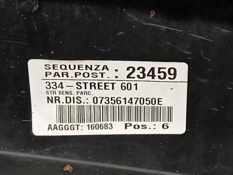 Modanatura Estraschiavetro Porta POST DX 9678420580 Peugeot 2008 I 2016
