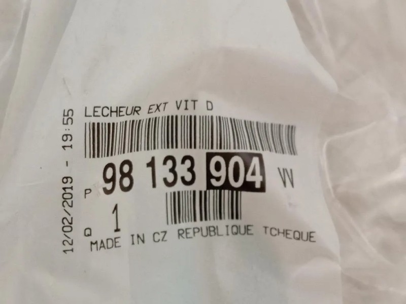 Modanatura Estraschiavetro Porta POST DX 98133904 Peugeot 508 II 2018