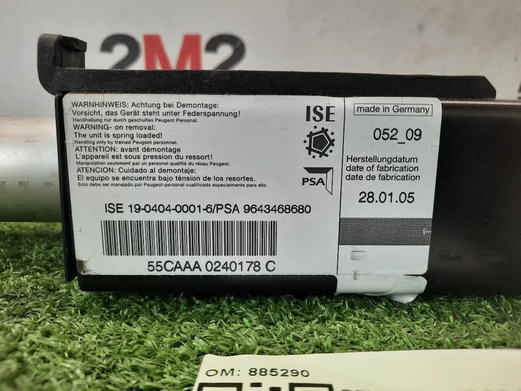 ROLL BAR SX 885290 Peugeot 307 CC 2001