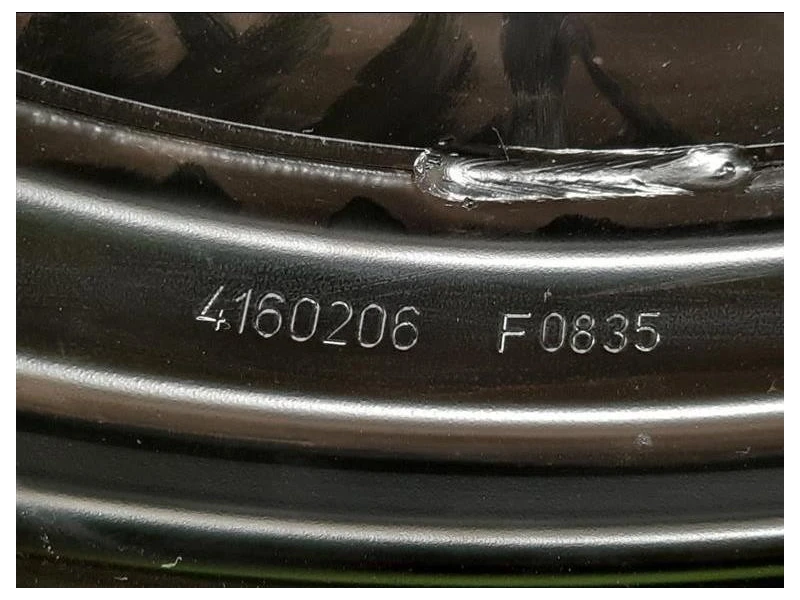 Ruota DI Scorta POST 9810124380C Citroen C3 III 2016