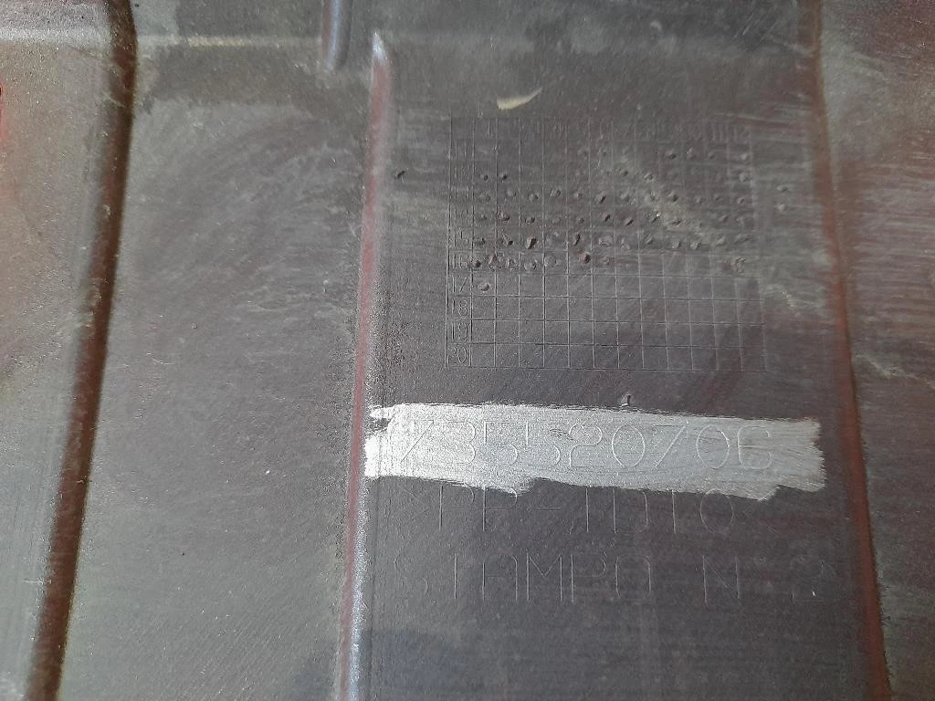 Paraurti POST 735520706 Fiat Panda III 2012