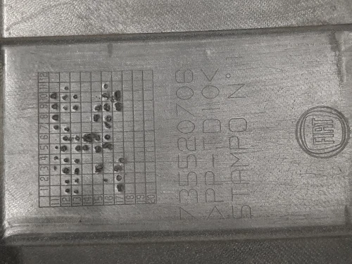 Paraurti POST 735520706 Fiat Panda III 2012