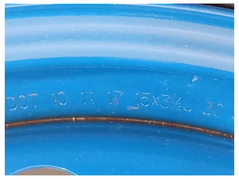 Ruota DI Scorta POST 52910-H89 Kia RIO III 2015