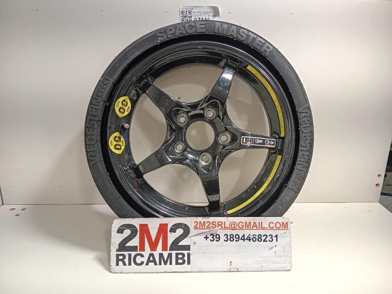 Ruota DI Scorta POST 2034012002 458 15H2 ET12 Mercedes Classe SLK R170 1997