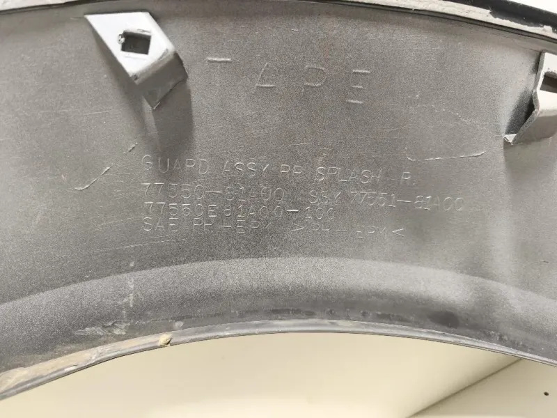 Modanatura Paracolpi Parafango ANT DX 77550-81A00 Suzuki Jimny I 1999