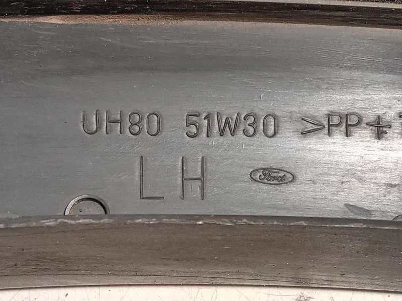 Modanatura Paracolpi Parafango ANT SX UH80 51W30 Ford Ranger I 1999