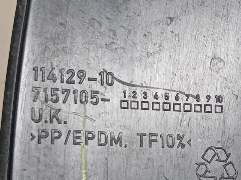 Modanatura Paracolpi Parafango ANT SX 7157105 Mini MINI Cooper R56 2007