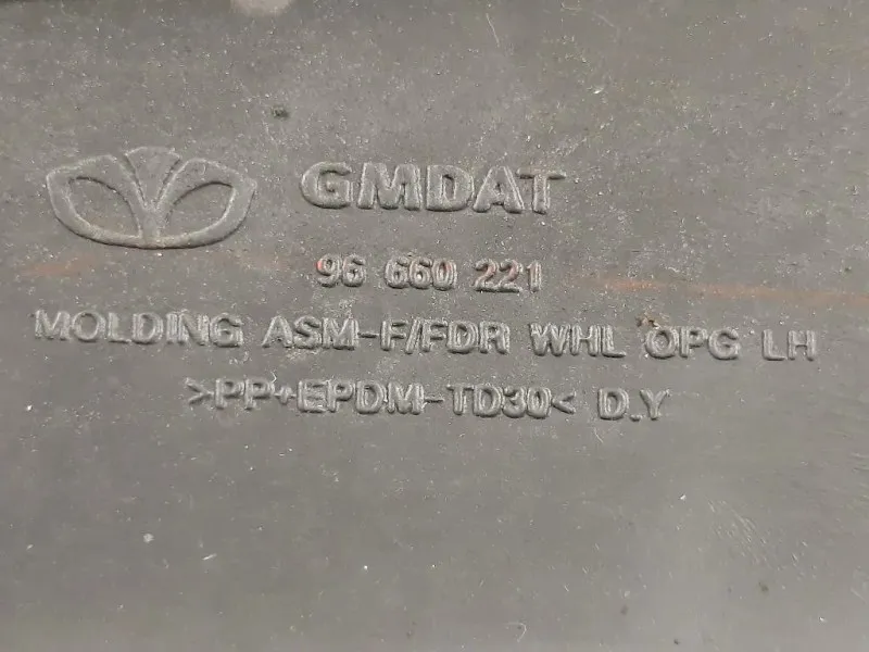 Modanatura Paracolpi Parafango ANT SX 96660221 Opel Antara A 2011