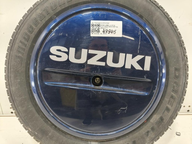 Ruota DI Scorta POST RUOTA DI SCORTA POST Suzuki Jimny I 1999