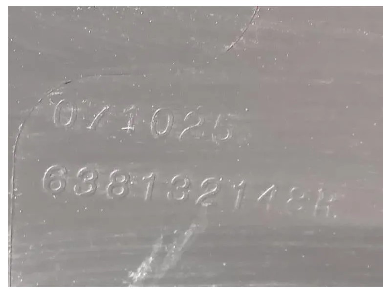 Modanatura Paracolpi Parafango ANT SX 638132148R Renault Captur I 2017