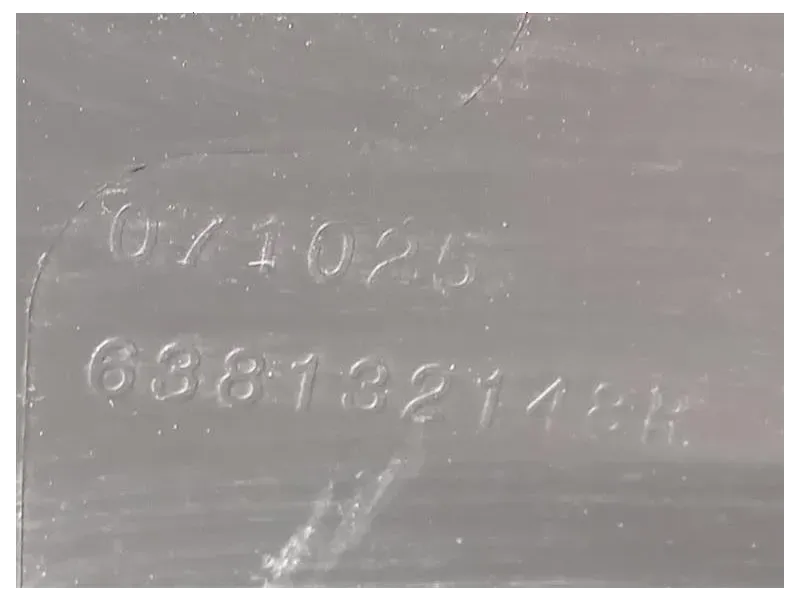 Modanatura Paracolpi Parafango ANT SX 638132148R Renault Captur I 2017