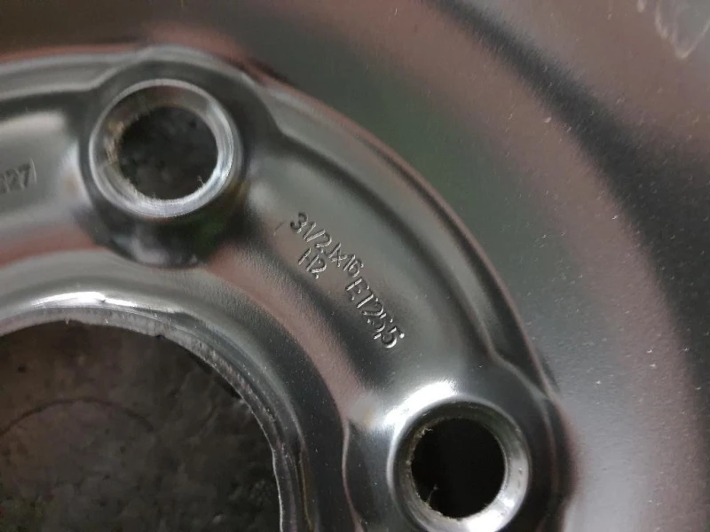 Ruota DI Scorta POST T12570 R16 1K0601027F Volkswagen GOLF VII 2013