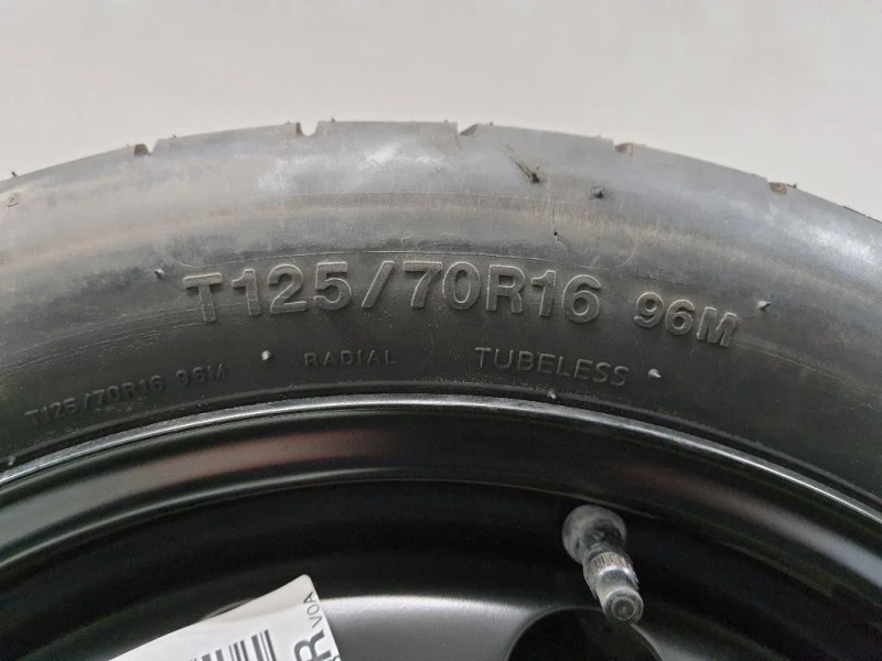 Ruota DI Scorta POST T12570 R16 1K0601027F Volkswagen GOLF VII 2013