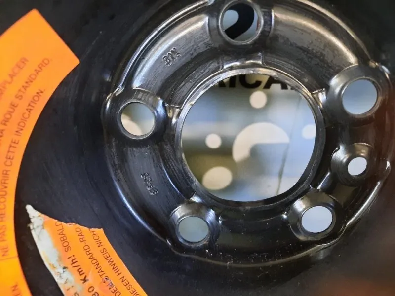 Ruotino DI Scorta POST T12580 R17 99M Alfa Romeo 159 2006