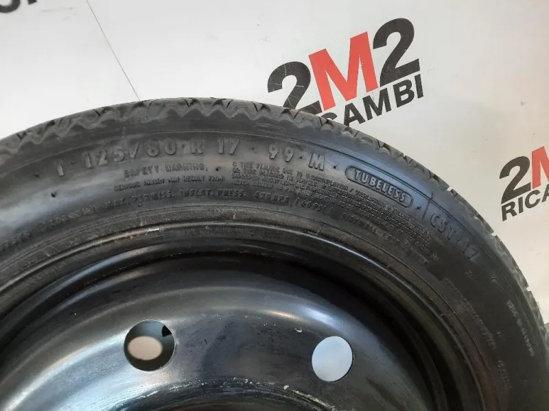 Ruotino DI Scorta POST T12580 R17 99M Alfa Romeo 159 2006