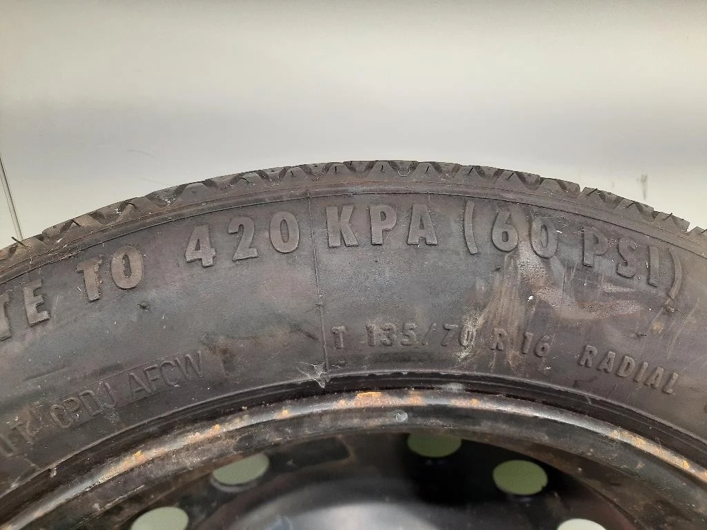 Ruotino DI Scorta POST T13570 R16 100M ET 15 CONTINENTAL Alfa Romeo Giulietta 2010