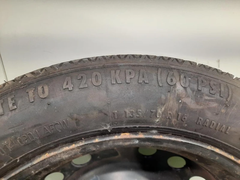 Ruotino DI Scorta POST T13570 R16 100M ET 15 CONTINENTAL Alfa Romeo Giulietta 2010