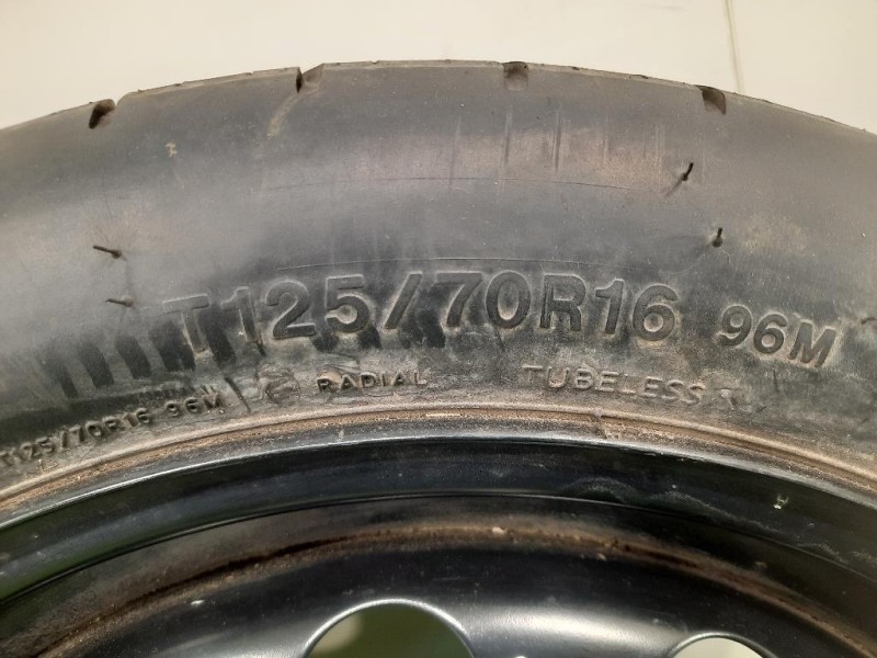 Ruotino DI Scorta POST 1K0601027 S HA4 2160927 312JX16 H2 ET255 Audi A3 8P1 2008