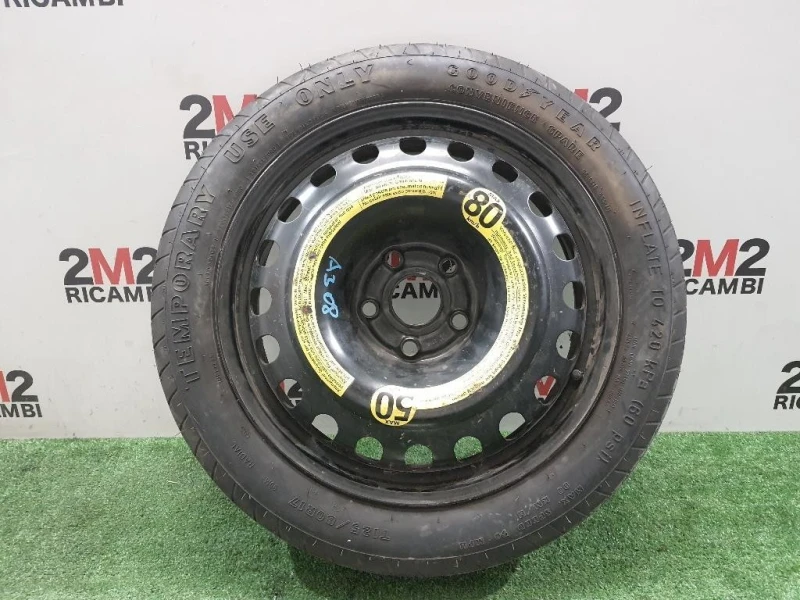 Ruotino DI Scorta POST T12580 R17 8E0601027C Audi A3 8P1 2008