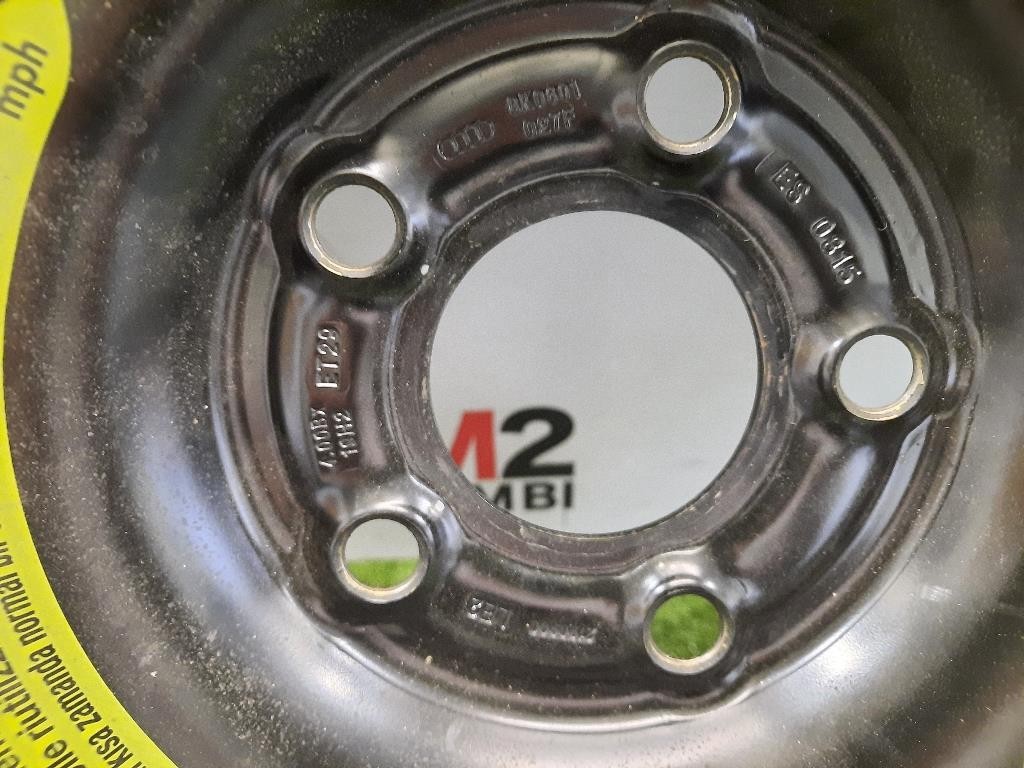 Ruotino DI Scorta POST 8K0601027F T12570 R19 100M Audi A4 8K5 Avant 2012