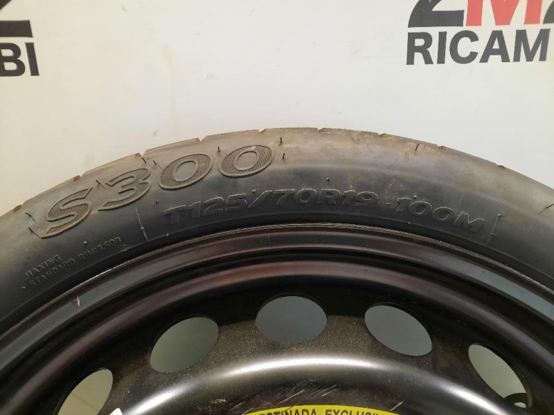 Ruotino DI Scorta POST 8K0601027F T12570 R19 100M Audi A4 8K5 Avant 2012