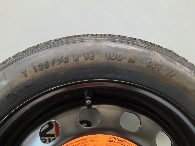 Ruotino DI Scorta POST 51921404 Fiat 500L 2013