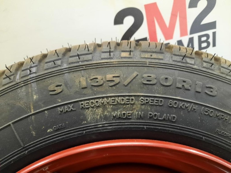 Ruotino DI Scorta POST S13580 R13 82P Fiat Panda II 2004